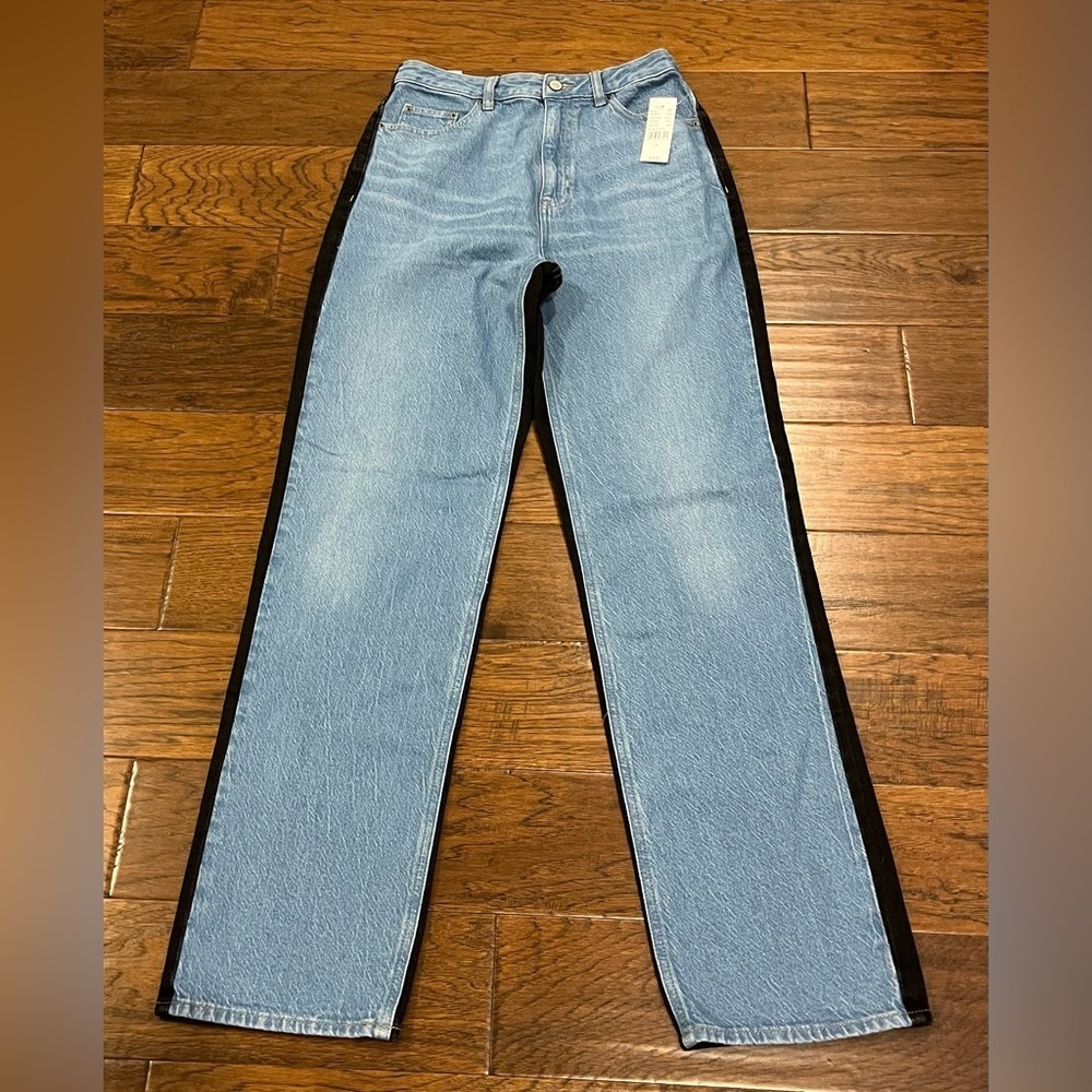 NWT PacSun 90’ Boyfriend High Rise 2 Tone Women’s Jeans Size 28